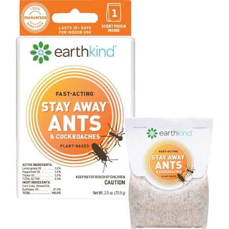 Stay Away Earth Kind 30 to 60-Day Natural Ant & Roach Repellent Refill Pouch SA1P8DANTRO